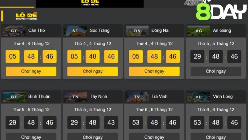 Các phương pháp soi cầu lô đề