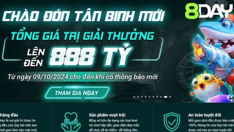 Tổng quan về nhà cái 8day
