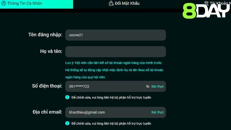 Các cách rút tiền 8day thông dụng nhất hiện nay